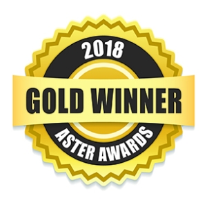 Five-time 2018 Gold Aster Award Winner