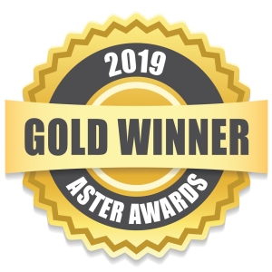 Three-time 2019 Gold Aster Award Winner