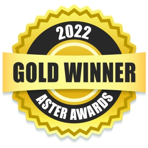 Six-time 2022 Gold Aster Award Winner