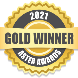 Three-time 2021 Gold Aster Award Winner