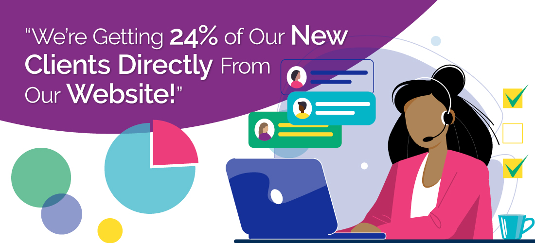 "We’re Getting 24% of Our New Clients Directly From Our Website!"