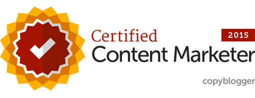 2015 Certified Content Marketing Copyblogger