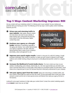 Top 5 Ways Content Marketing Improves ROI