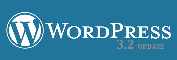 WordPress version 3.2