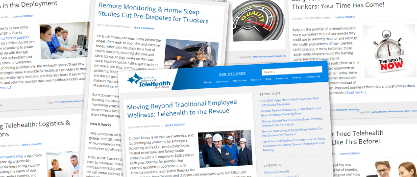 Advanced TeleHealth Solutions - blogs