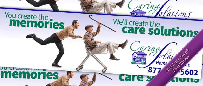 Caring Solutions billboard ad