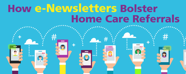 email marketing strategies for home care agencies graphic