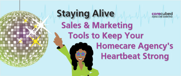 homecare sales presentation title graphic
