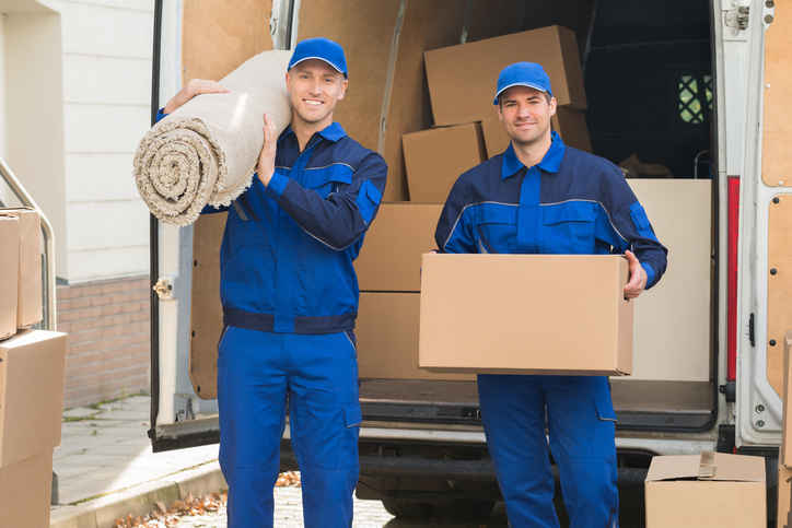 home care website image of professional movers