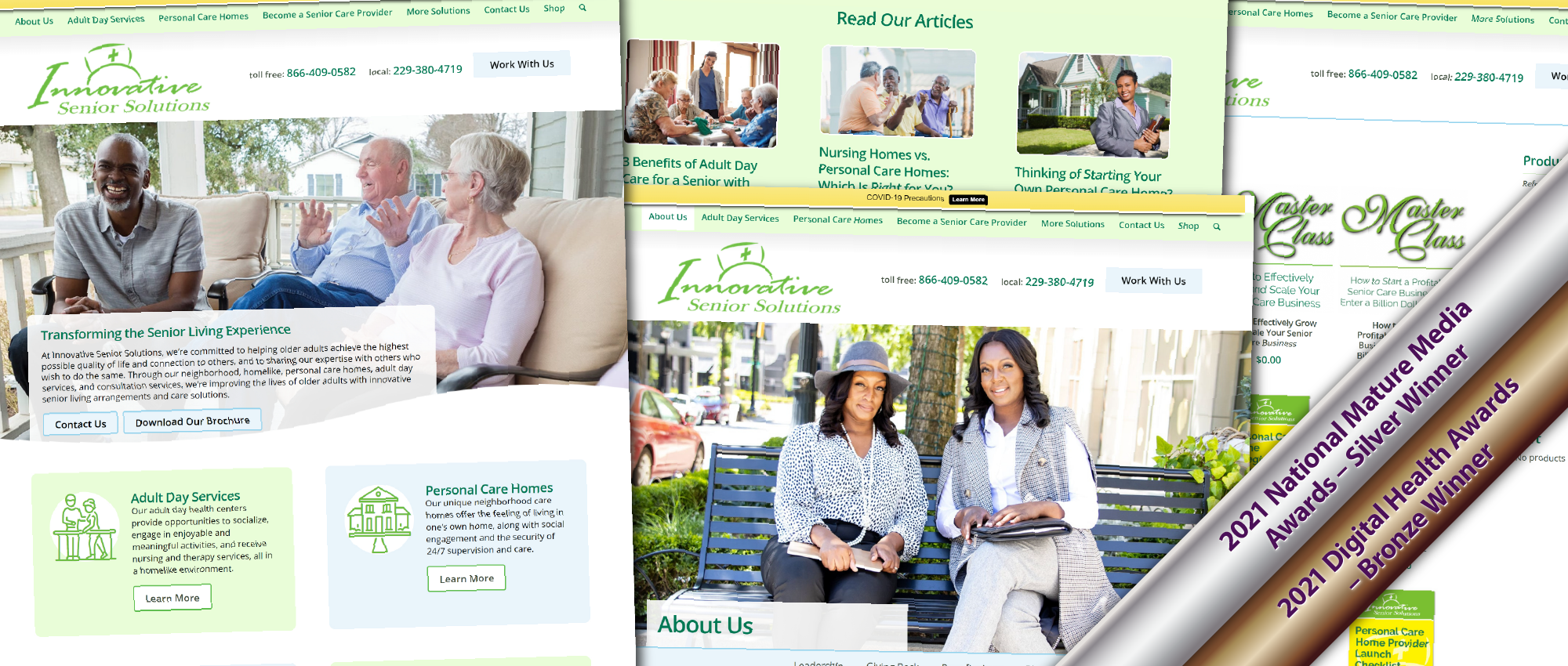 Innovative Senior Solutions website