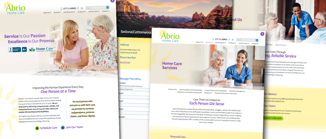 Abrio Home Care Website