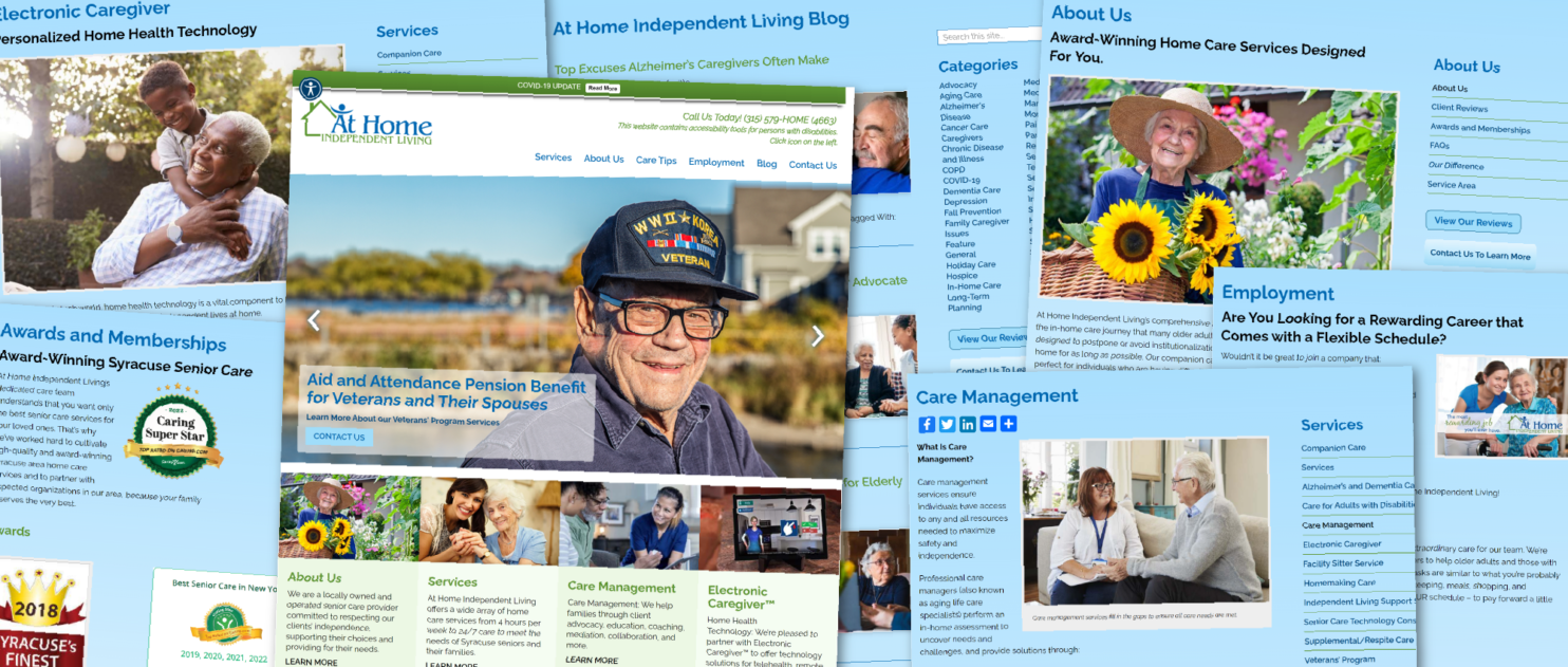 New At Home Independent Living Website