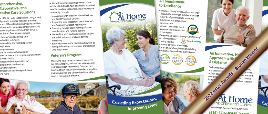 At Home Independent Living brochure