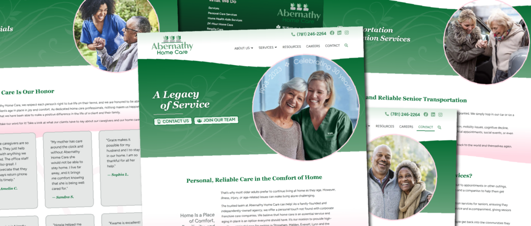 Abernathy Home Care Website