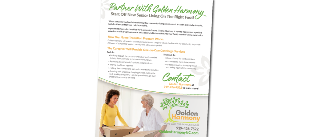 Golden Harmony flyer