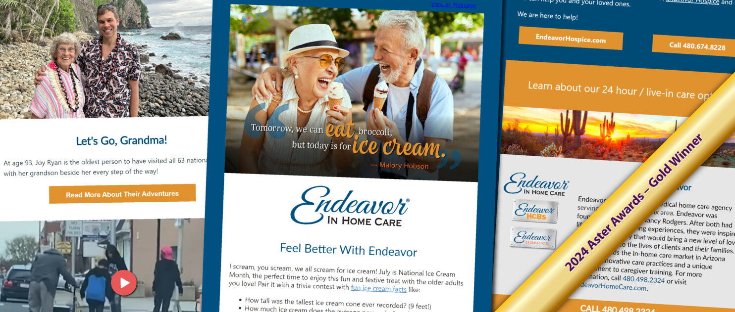 Endeavor In Home Care - Feel Better With Endeavor newsletter