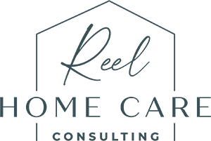 Reel Home Care Consulting logo