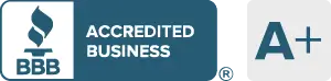 BBB Accredited Business A+ logo