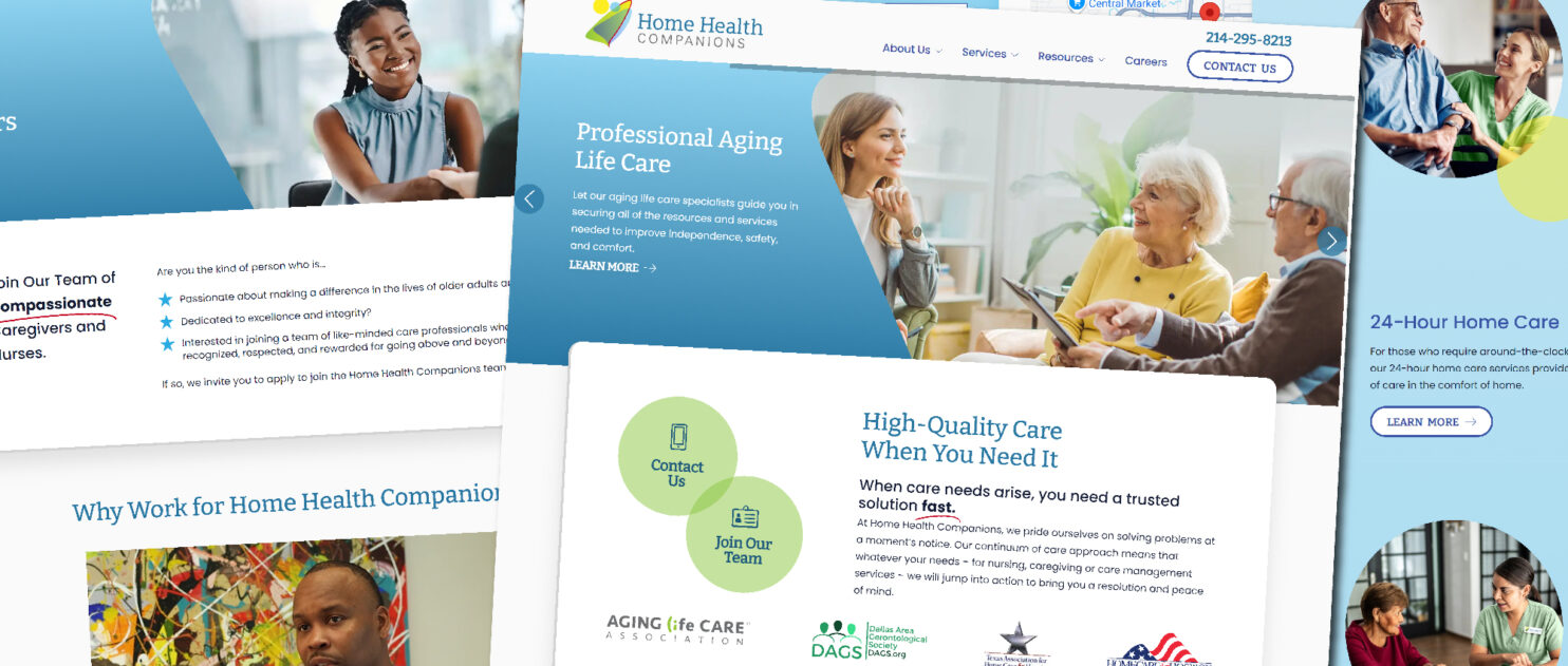 Home Health Companions website