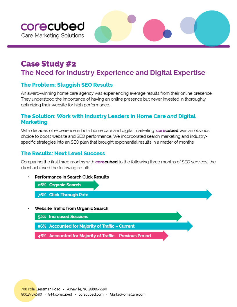 Case Study #2 - The Need for Industry Experience and Digital Expertise