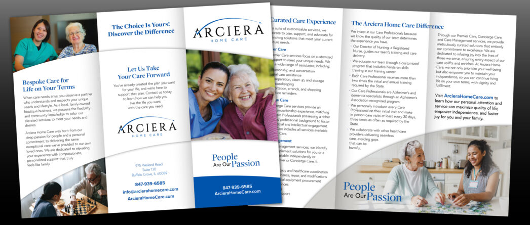 Arciera Home Care brochure