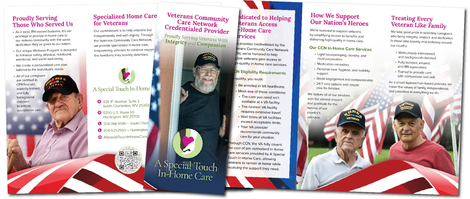 A Special Touch In-Home Care - veterans brochure