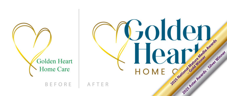 Golden Hart Home Care - new logo - awards