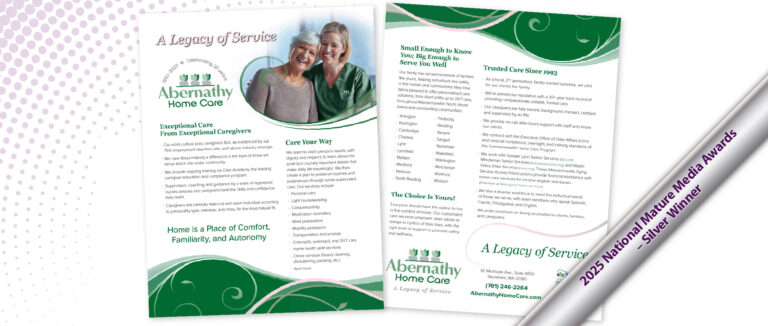 Flyer Design for Abernathy Home Care