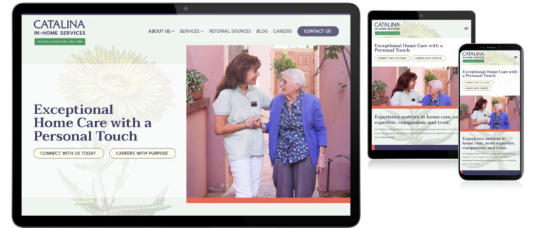 New Website for Catalina In-Home Services