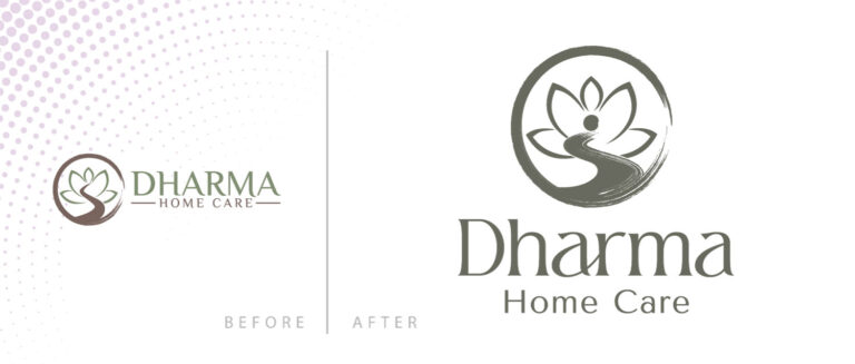 Logo Refresh for Dharma Home Care