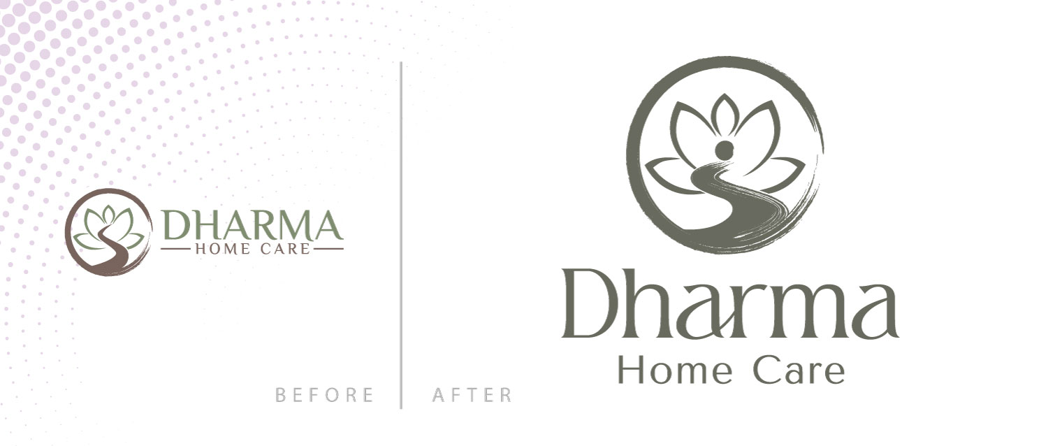 Logo Refresh for Dharma Home Care