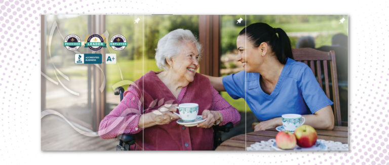 A Better Solution In Home Care - Instagram banner