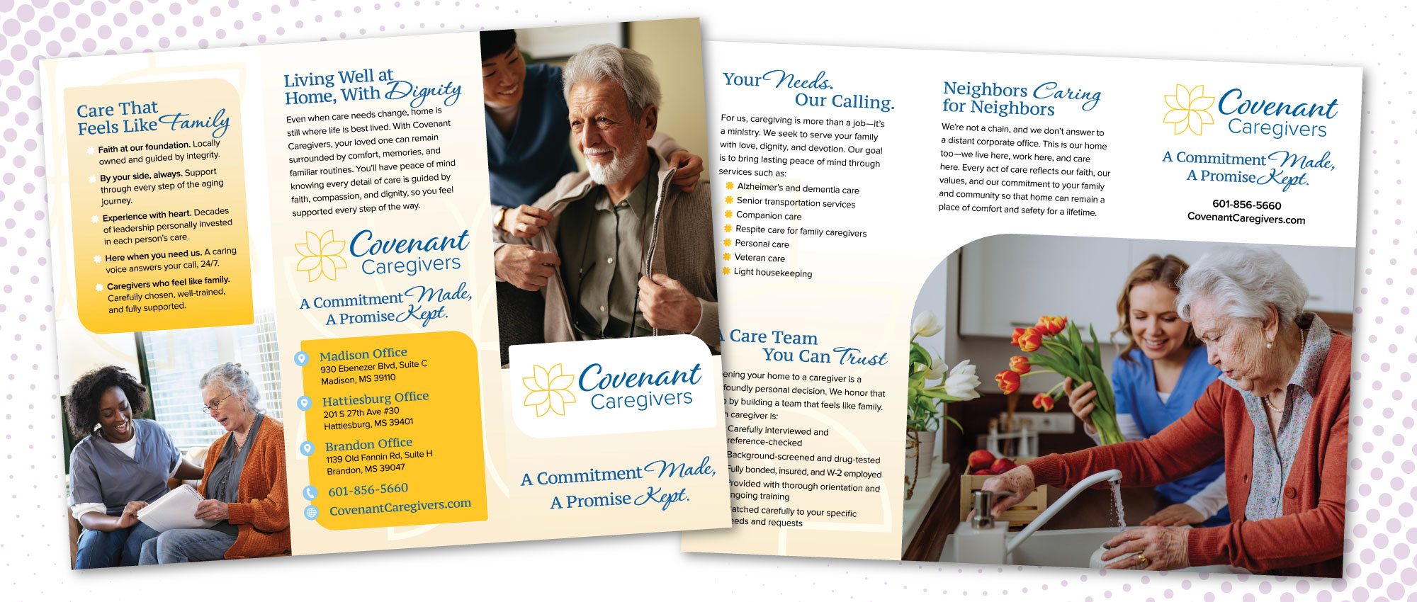 Brochure for Covenant Caregivers