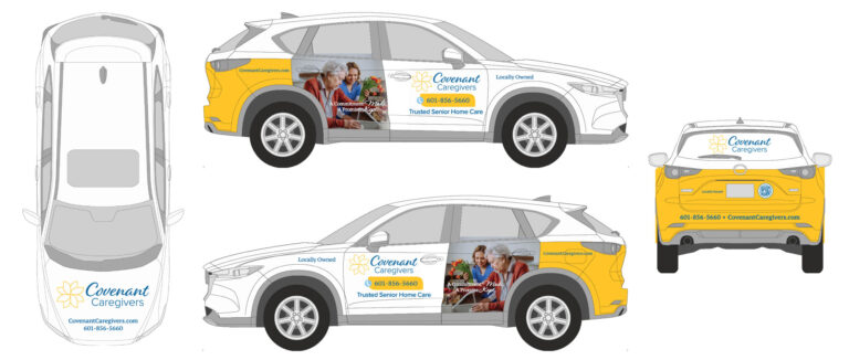 Covenant Caregivers Vehicle Wrap