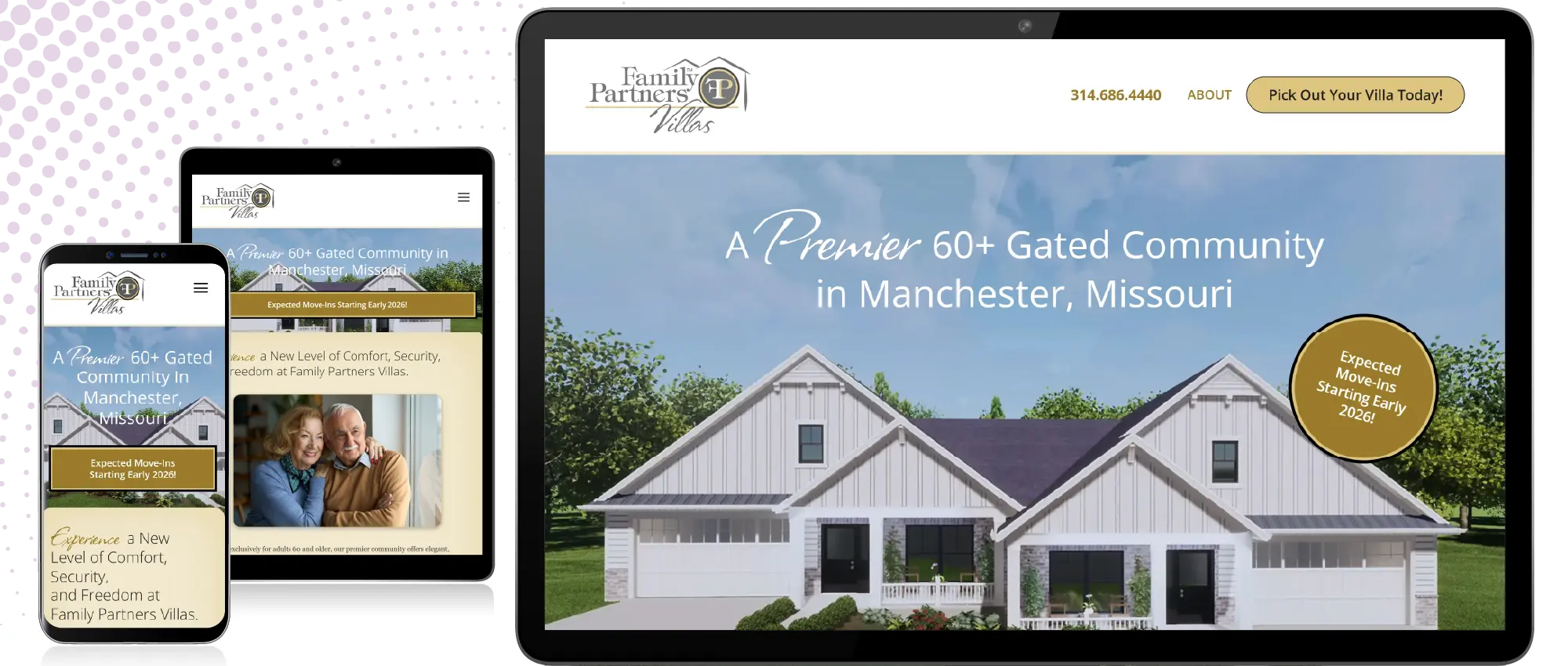 Family Partners Villas - New Website