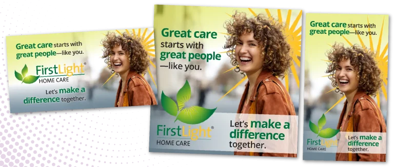 FirstLight Home Care - FB Recruitment Ad