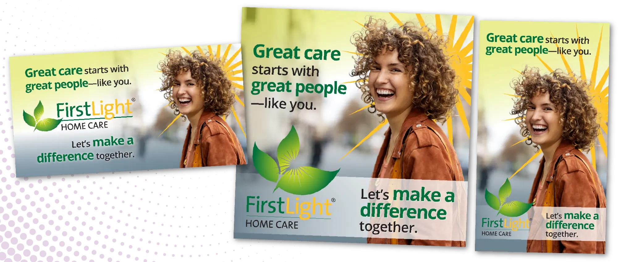 FirstLight Home Care - FB Recruitment Ad